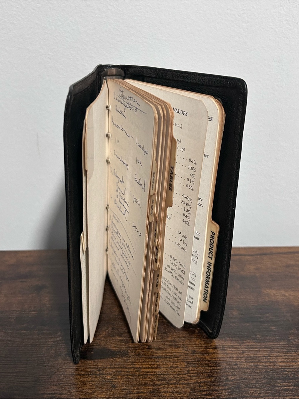 1965 Vintage Medical School Student Notebook Med Notes 1960s Harold Kirkpatrick